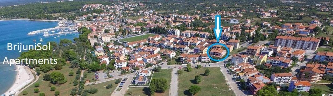 Brijunisol - 3 Apartments Top Position Near The Beautiful Beach Fažana Zewnętrze zdjęcie
